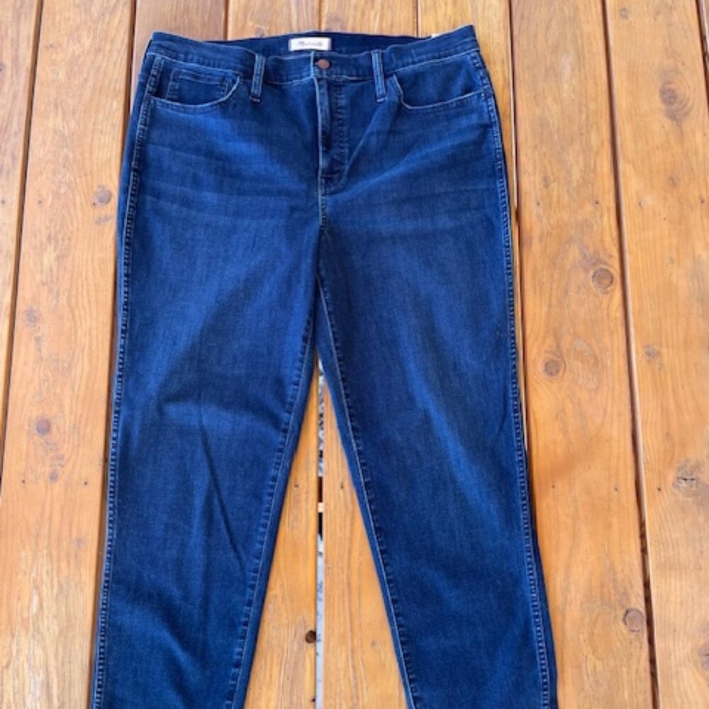 Madewell Roadtripper Stovepipe Jeans- 33 or XL NWT